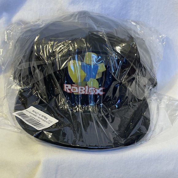 Roblox Blocky Youth Black Snapback Gaming Anime Cartoon Hat Cap - Picture 13 of 13